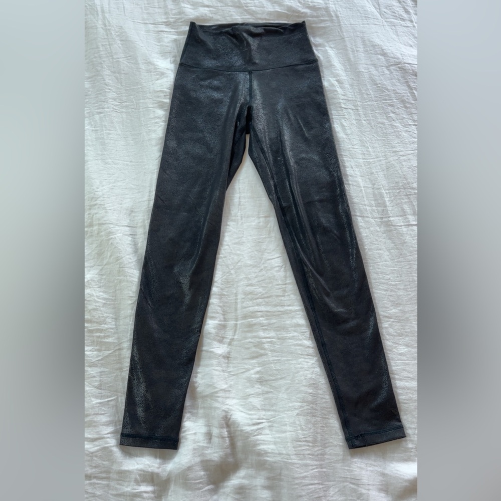 Black Aerie Offline Crackle Leggings
